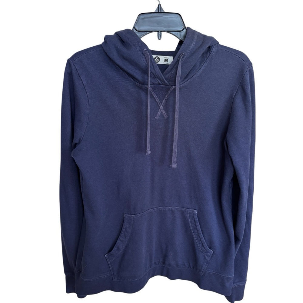 American Giant Women’s Blue Hoodie Sz M